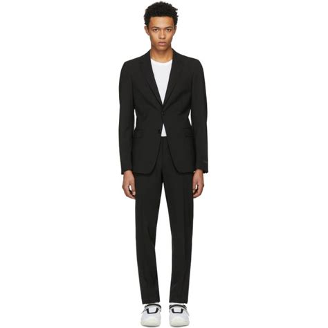 prada suit black|Prada men's evening suits.